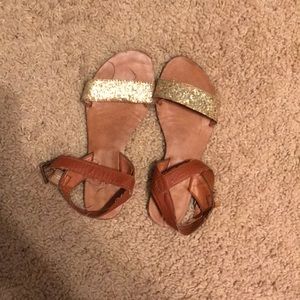 Well worn sandals